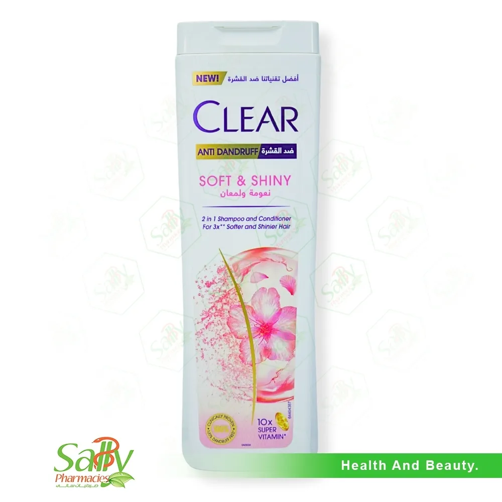 shampoo clear soft & shiny 360ml
