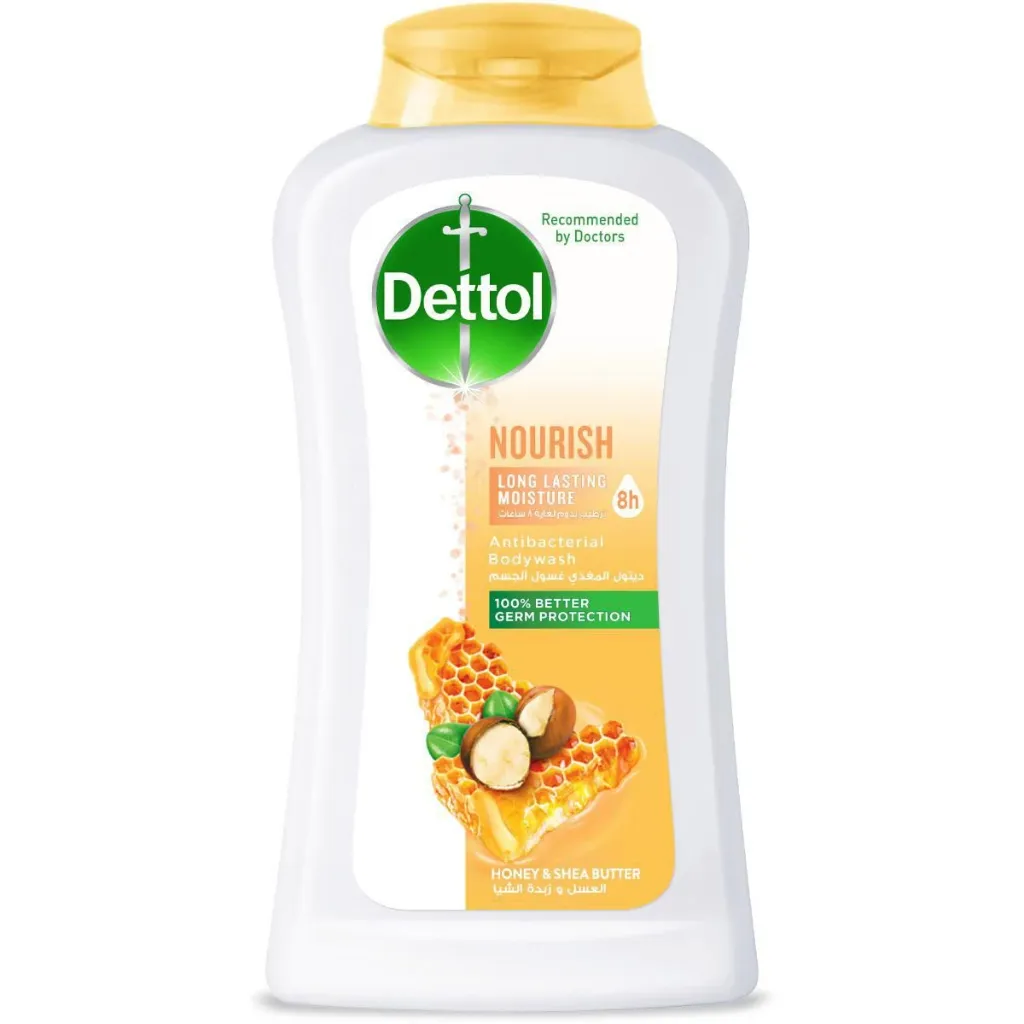 dettol shower gel honey & shea butter 250ml