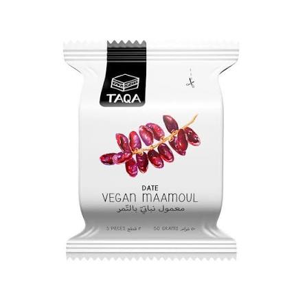 طاقة معمول نباتي بالتمر50g