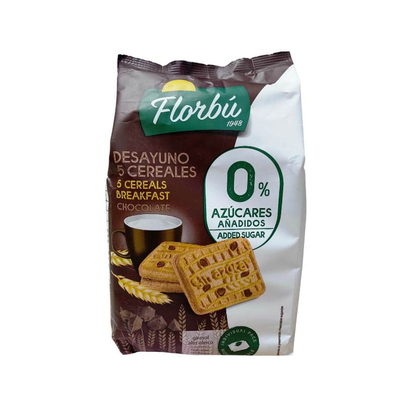 Florbu digestive oats choc 245g