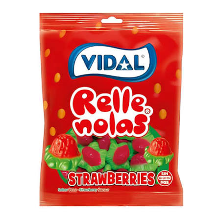 Vidal relle nolas strawberries gummy
