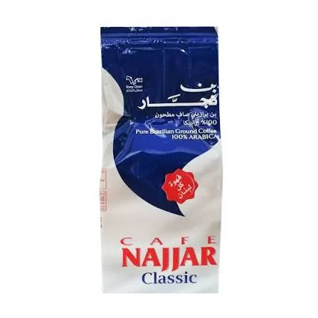 قهوة نجار  180غ- بلا هال