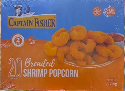 [20114] Captain fisher 20 shrimp popcorn 250g