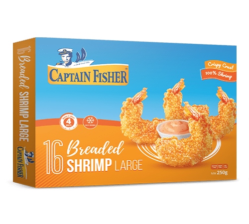 [20116] Captain fisher 16 shrimp large 250g