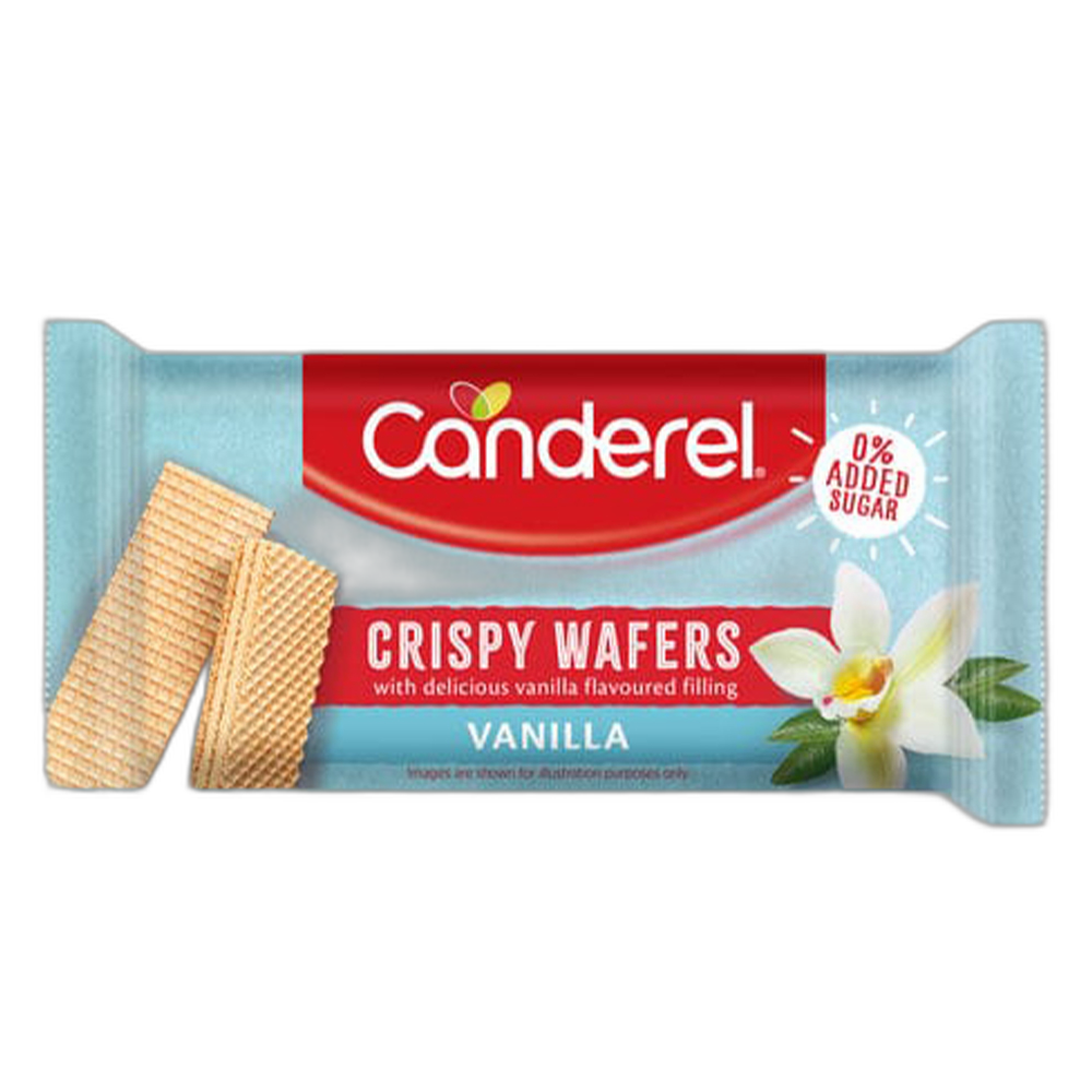 Canderel crispy wafer vanilla