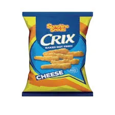 Crix baked not fried cheese